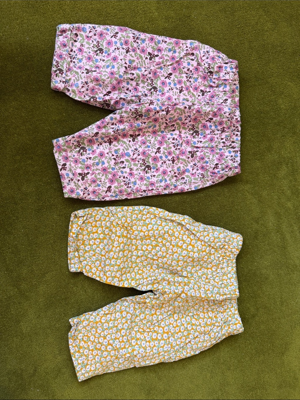 Maison Me Harley Floral print pants 6-12 months